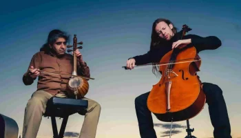 fa-KamncelloDuo — Kamancello Kamanche/cello Duo, Canadian Musicians, Annette Studios