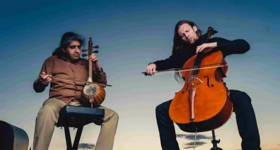 Kamanche/cello Duo, Canadian Musicians, Annette Studios